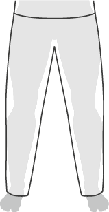 Slim fit pants example